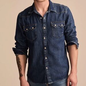 Lucky Brand Lucky Legend Gold Rush Saloon Long Sleeve Shirt, Size XL